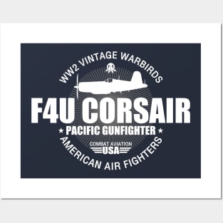 WW2 F-4U Corsair Posters and Art